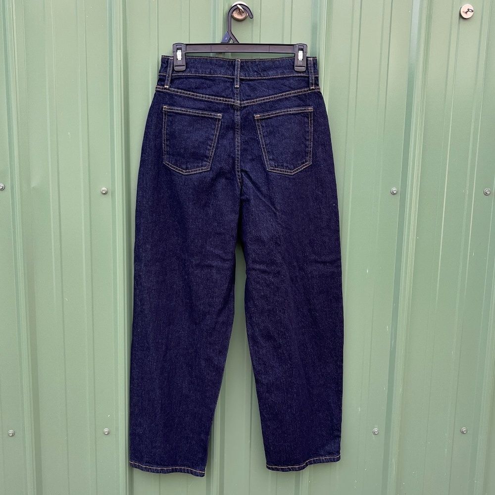 Women’s Barrel Leg Denim Jeans Pants Size 2 - Picture 3 of 8